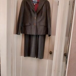 Escada Sport Gray Suit Ensemble